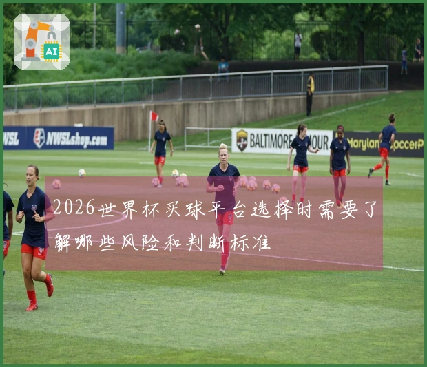 2026世界杯买球平台选择时需要了解哪些风险和判断标准